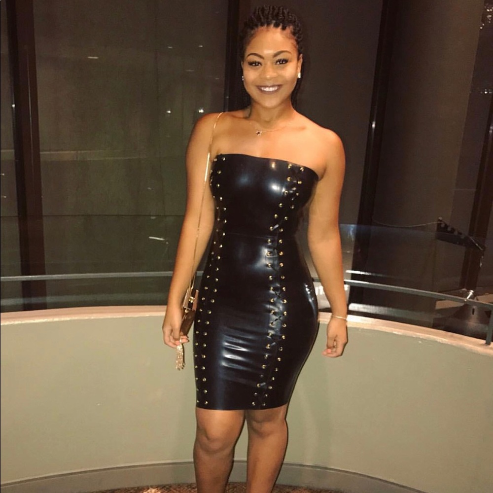 House of CB Latex Dress